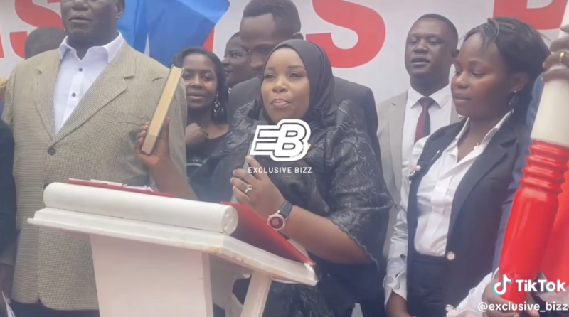 Stacia Mayanja Sworn In As President of National Peasants Party